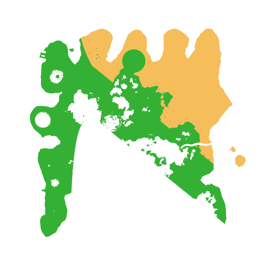 Biome Rust Map: Procedural Map, Size: 3000, Seed: 584516516
