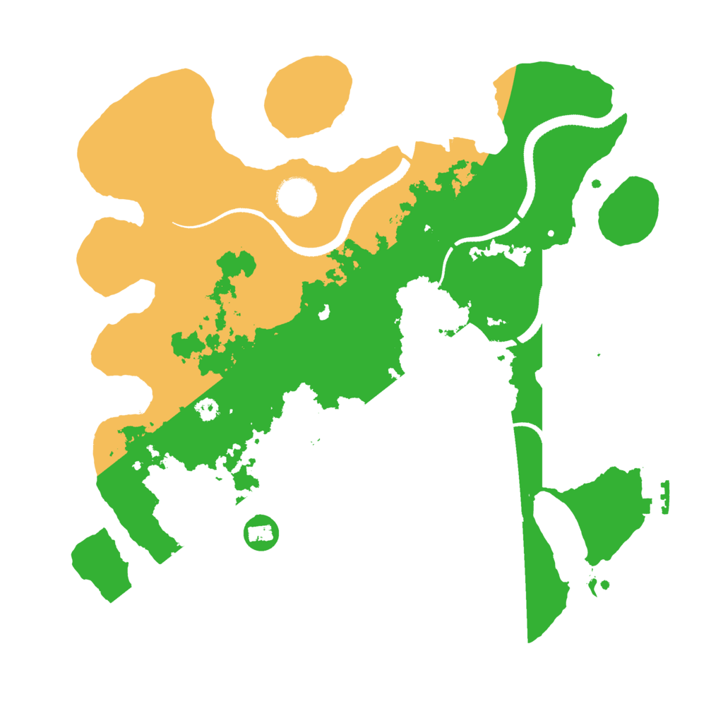 Biome Rust Map: Procedural Map, Size: 3250, Seed: 1554131010