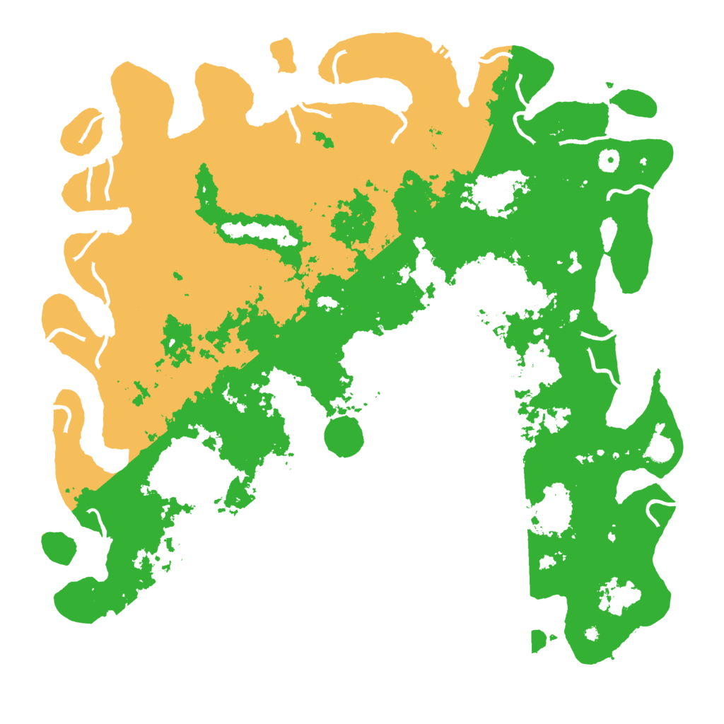 Biome Rust Map: Procedural Map, Size: 5000, Seed: 3525626