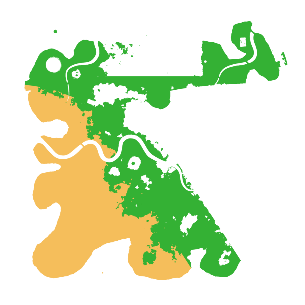 Biome Rust Map: Procedural Map, Size: 3500, Seed: 1118716271