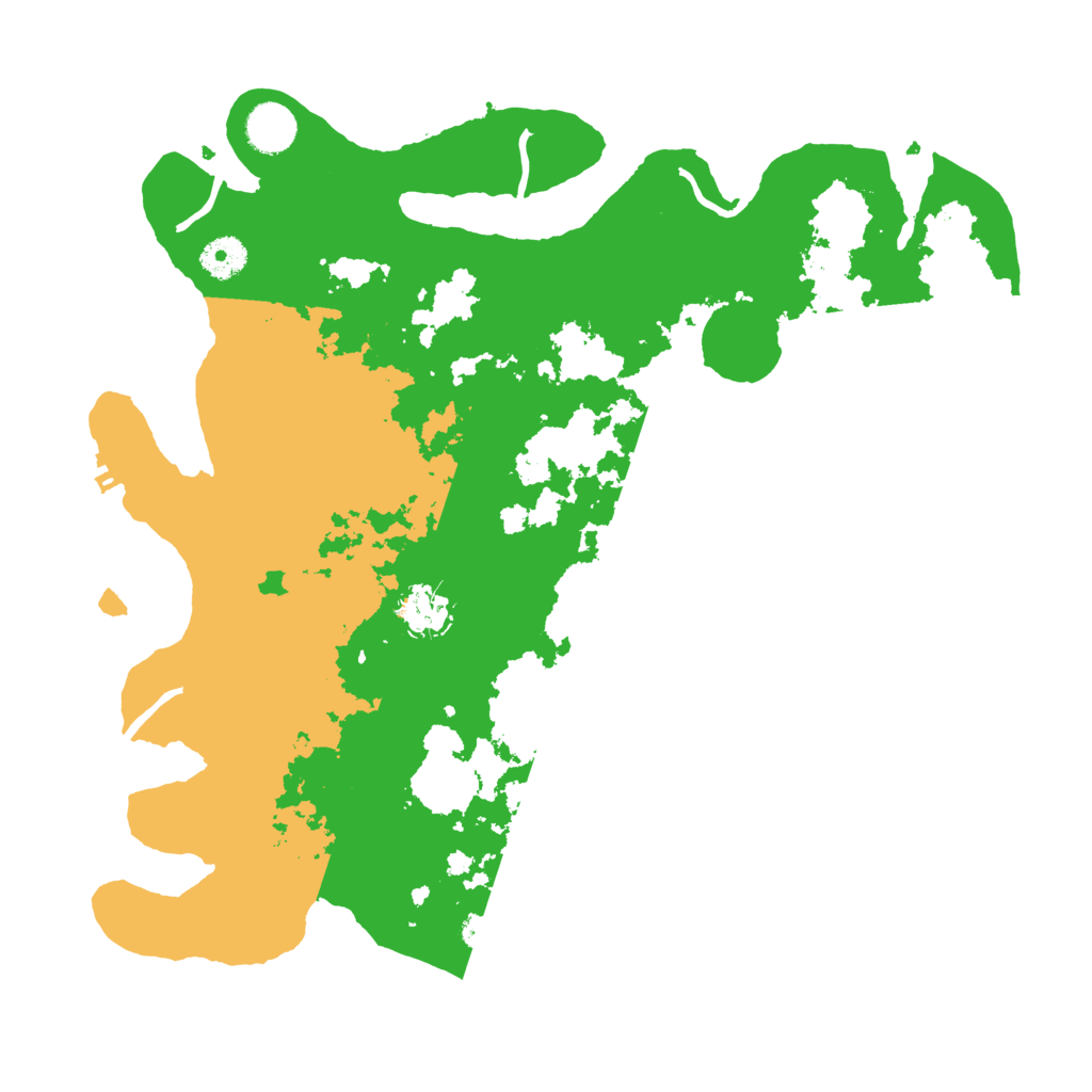Biome Rust Map: Procedural Map, Size: 3800, Seed: 176740443