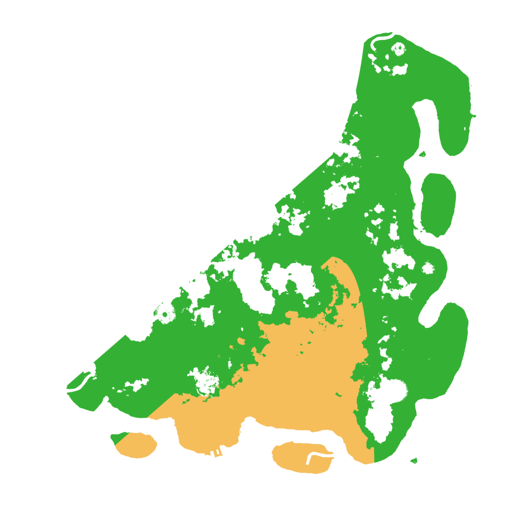 Biome Rust Map: Procedural Map, Size: 4000, Seed: 74454