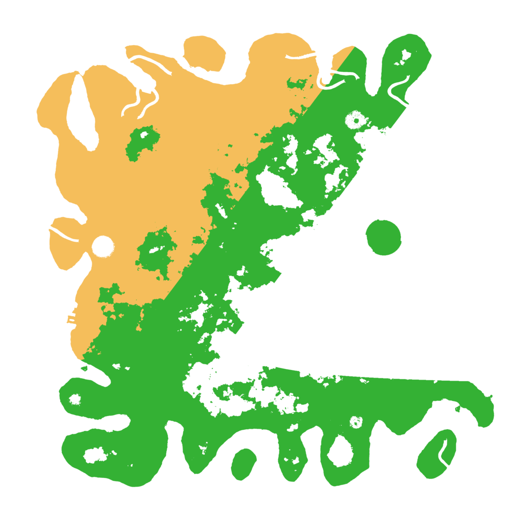 Biome Rust Map: Procedural Map, Size: 4200, Seed: 2148654