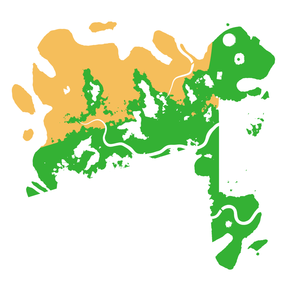 Biome Rust Map: Procedural Map, Size: 4000, Seed: 678568