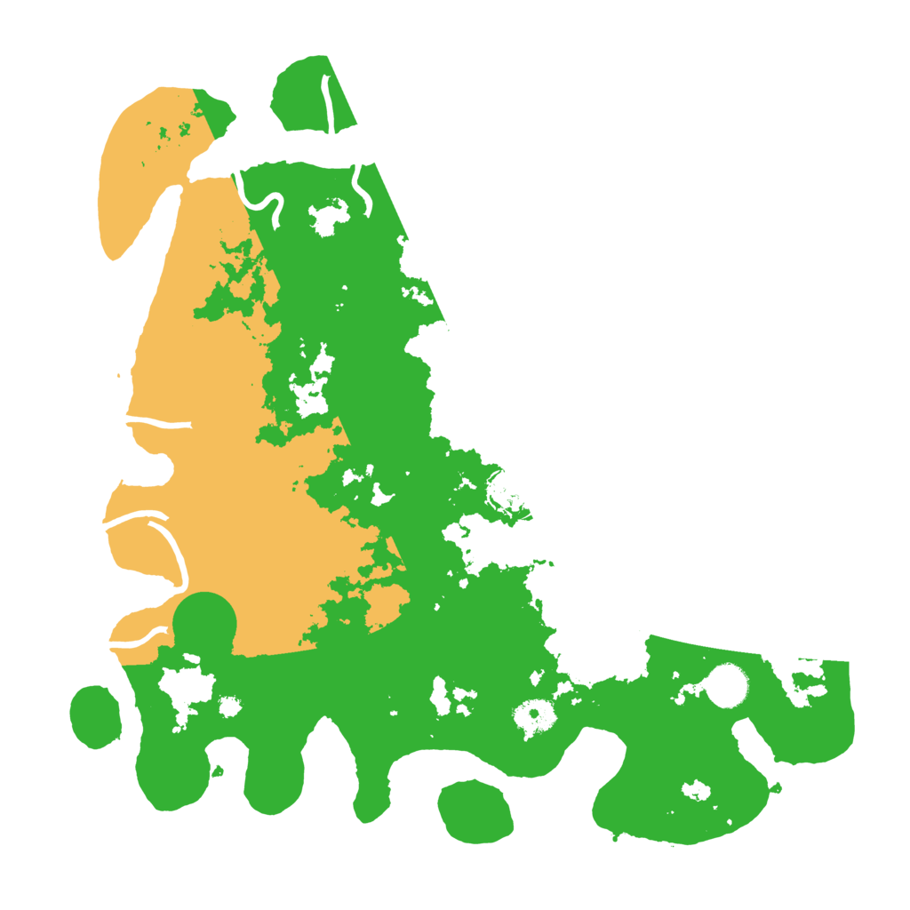 Biome Rust Map: Procedural Map, Size: 3750, Seed: 959001301