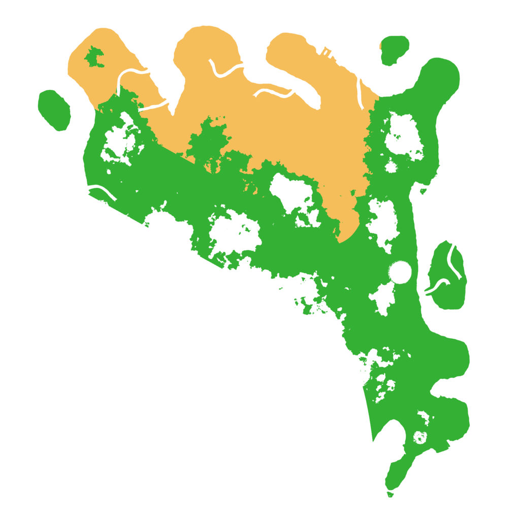 Biome Rust Map: Procedural Map, Size: 4000, Seed: 2334