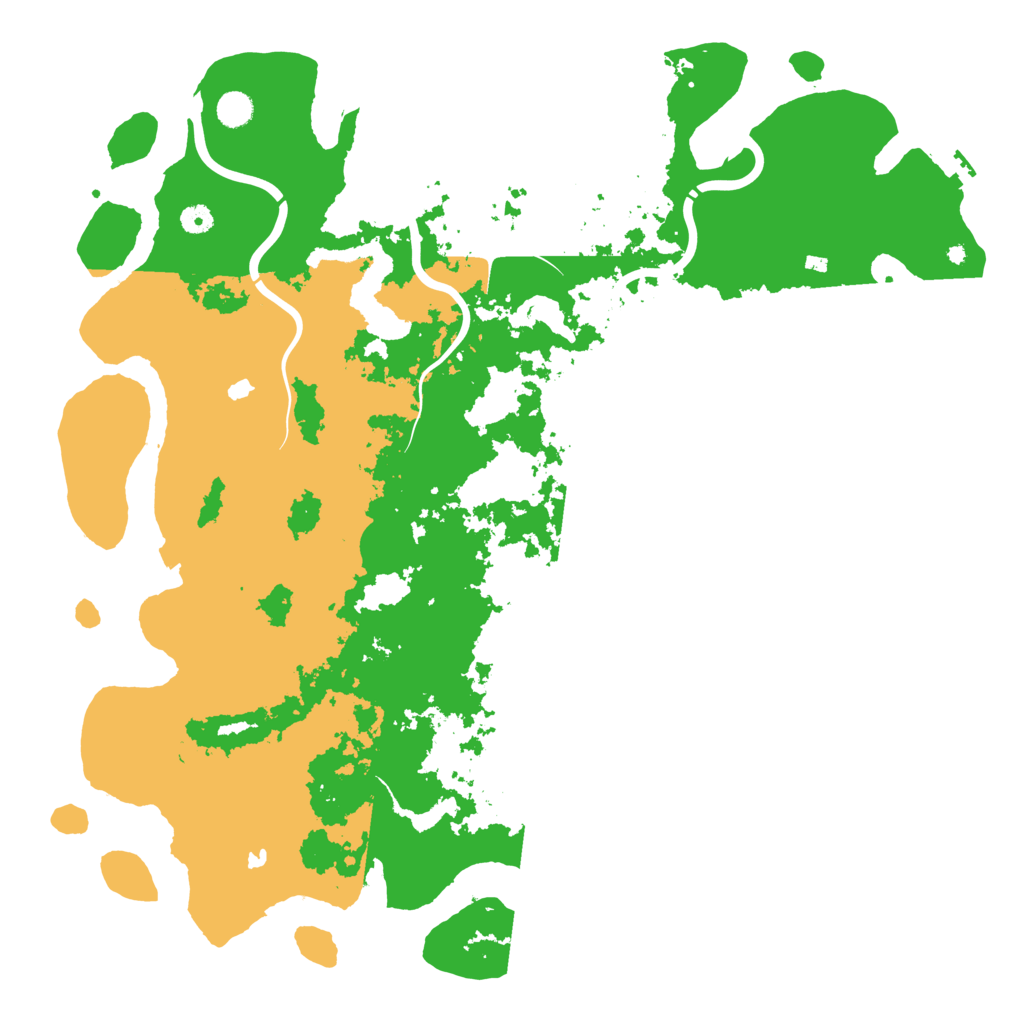 Biome Rust Map: Procedural Map, Size: 5000, Seed: 362875