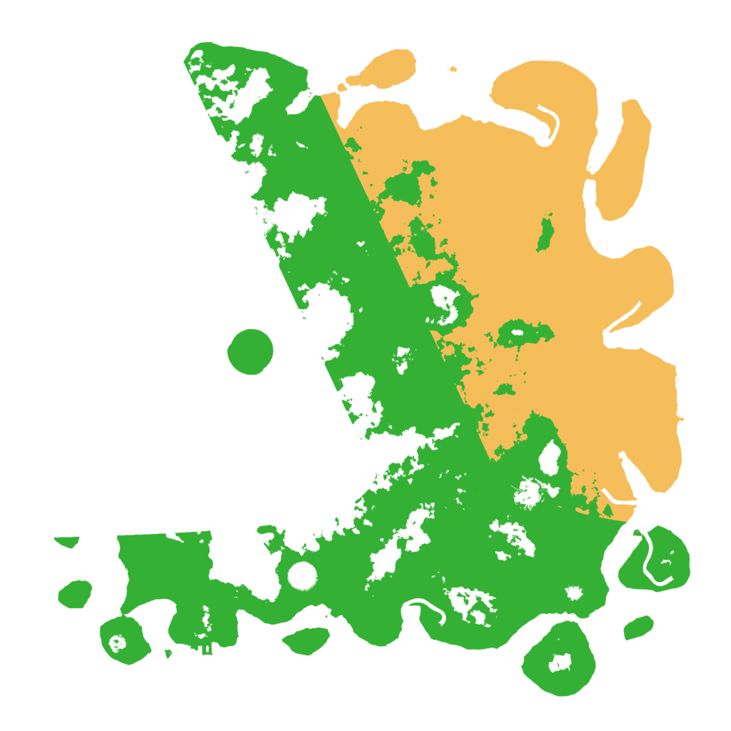 Biome Rust Map: Procedural Map, Size: 4500, Seed: 7654978
