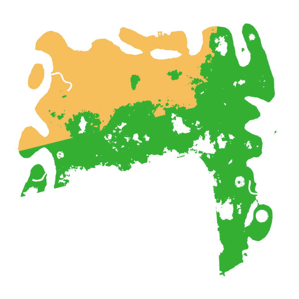 Biome Rust Map: Procedural Map, Size: 4250, Seed: 5125124