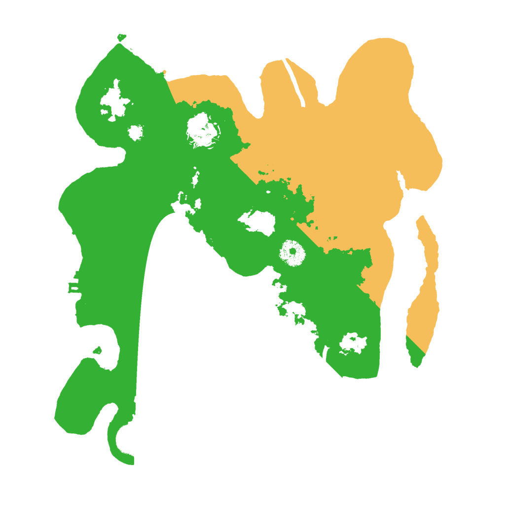 Biome Rust Map: Procedural Map, Size: 3000, Seed: 1467264195