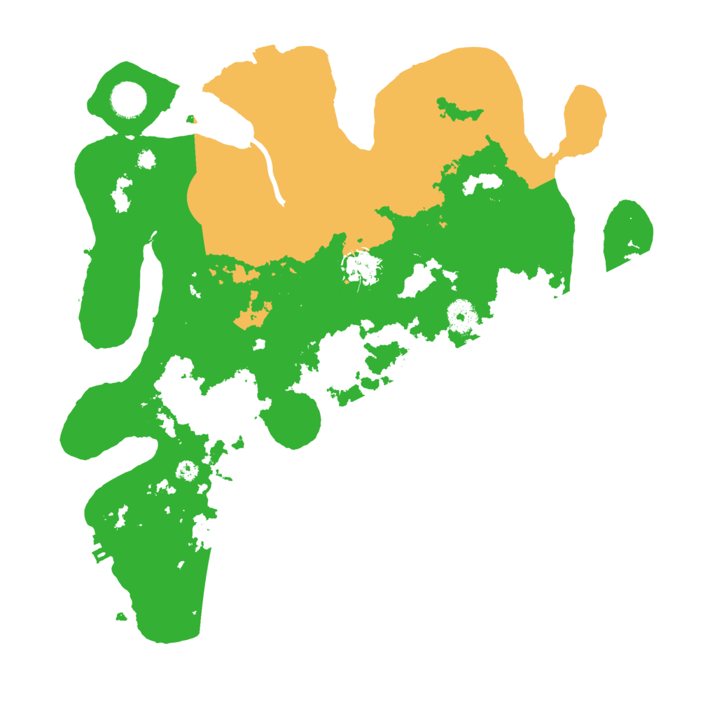 Biome Rust Map: Procedural Map, Size: 3500, Seed: 545666310