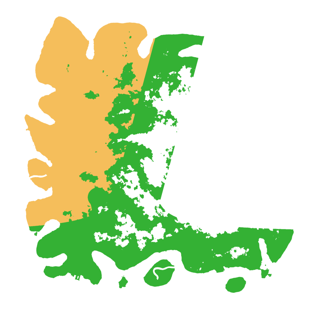 Biome Rust Map: Procedural Map, Size: 4300, Seed: 874