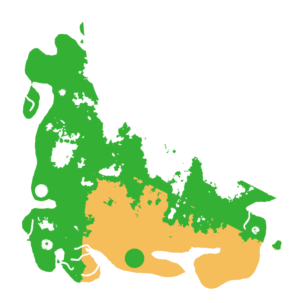 Biome Rust Map: Procedural Map, Size: 4122, Seed: 13829