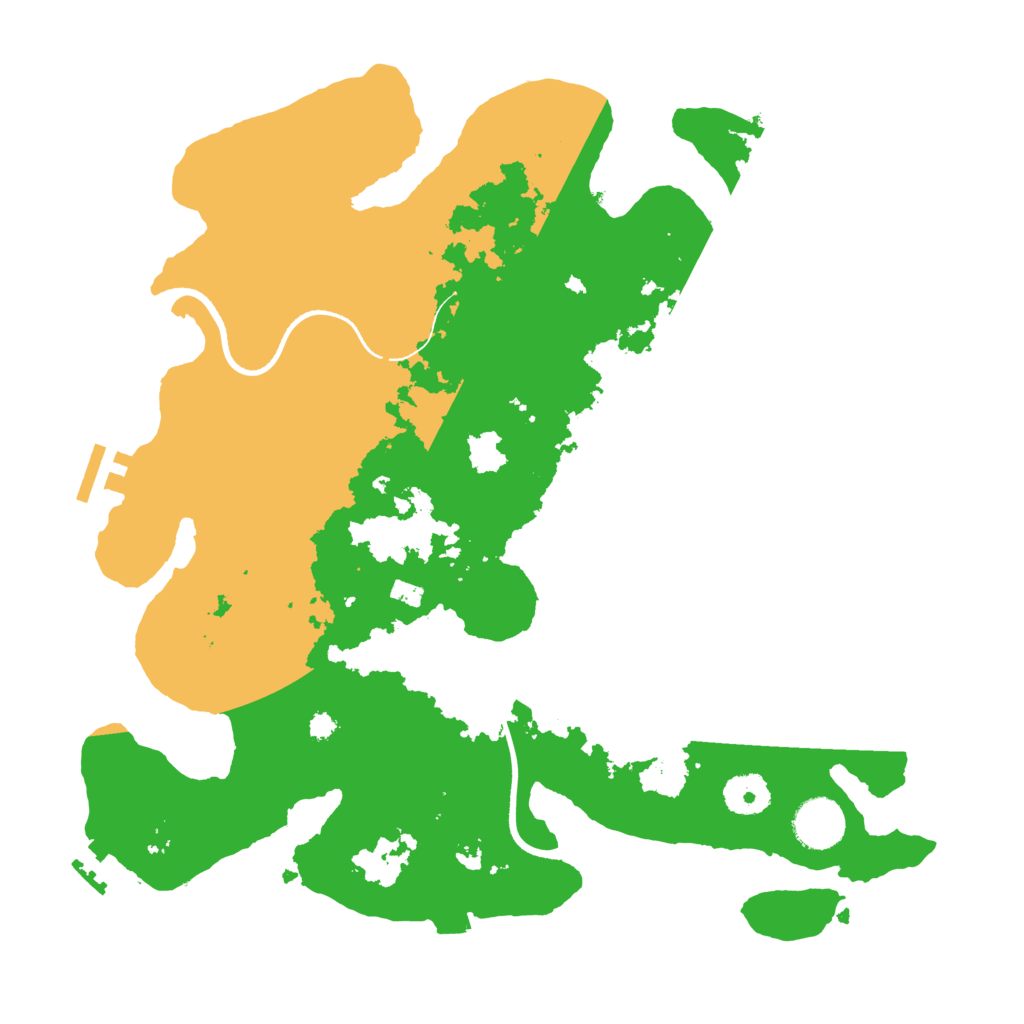 Biome Rust Map: Procedural Map, Size: 3500, Seed: 1879299439