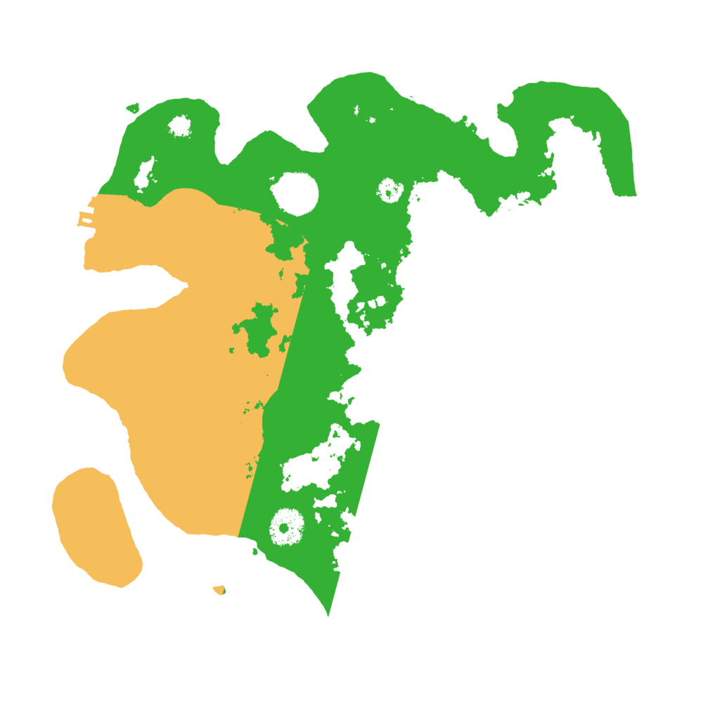 Biome Rust Map: Procedural Map, Size: 3000, Seed: 78965230