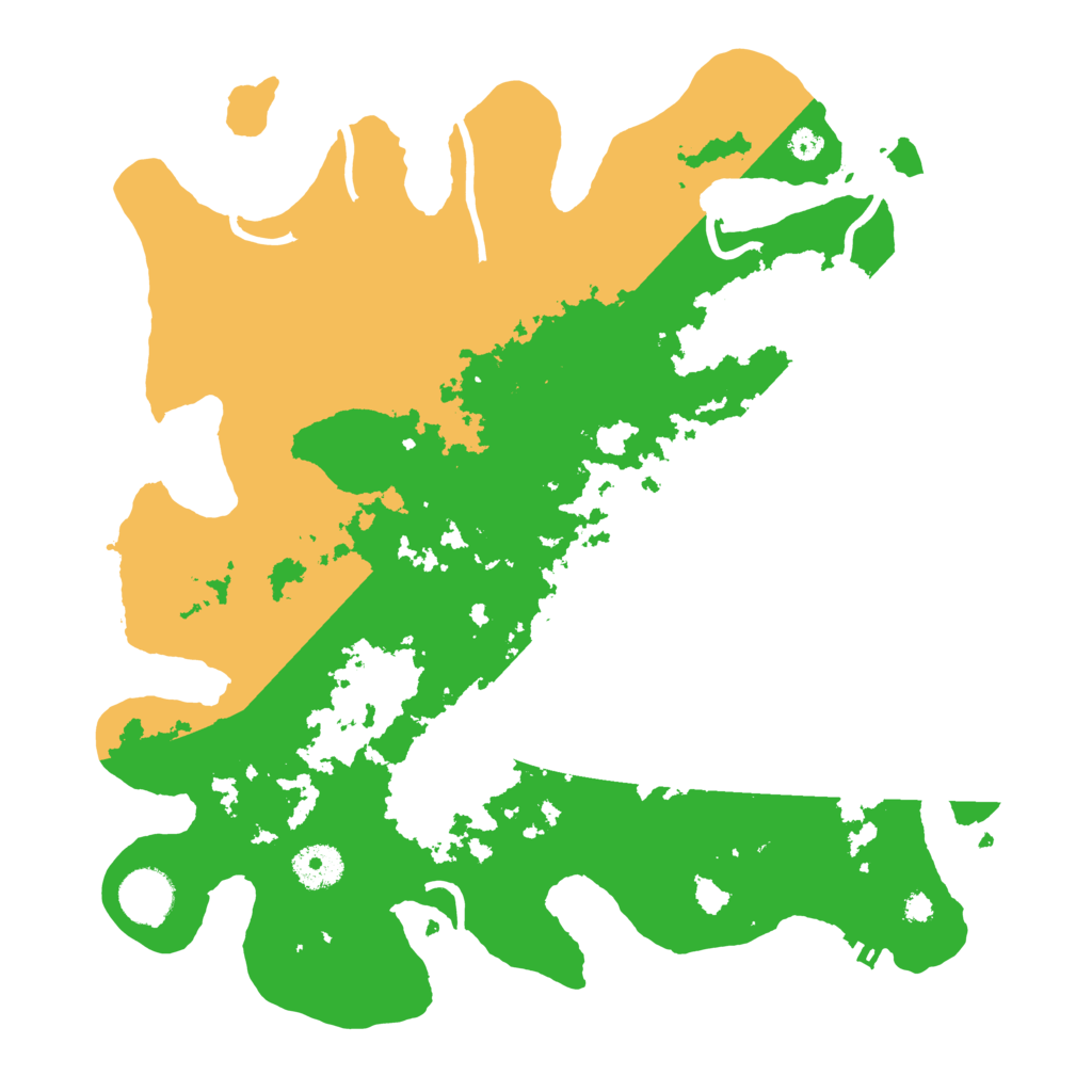 Biome Rust Map: Procedural Map, Size: 3500, Seed: 756485274