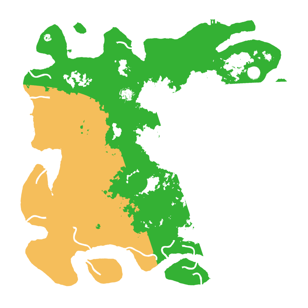 Biome Rust Map: Procedural Map, Size: 4250, Seed: 1079182772