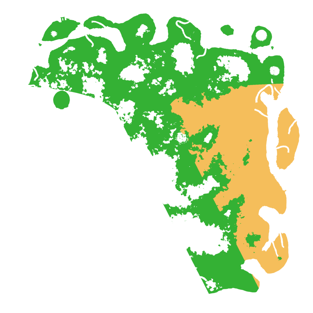 Biome Rust Map: Procedural Map, Size: 5000, Seed: 98648556