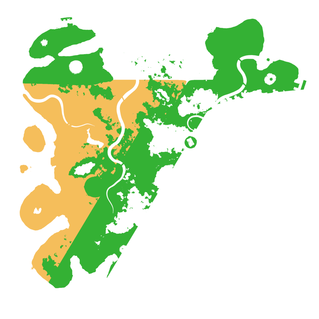 Biome Rust Map: Procedural Map, Size: 4250, Seed: 1901173480