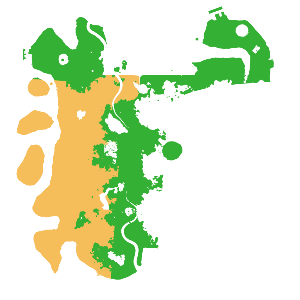 Biome Rust Map: Procedural Map, Size: 4250, Seed: 207429606