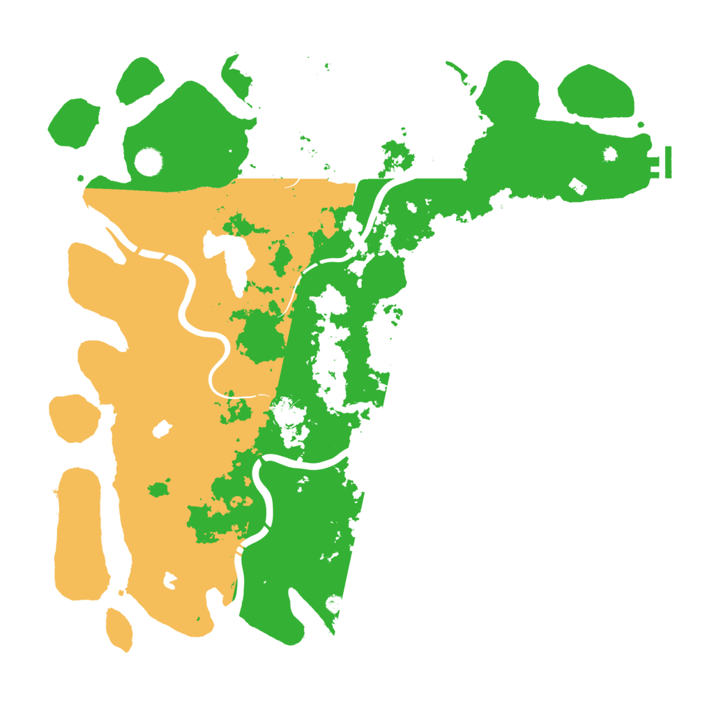 Biome Rust Map: Procedural Map, Size: 4500, Seed: 1757065769
