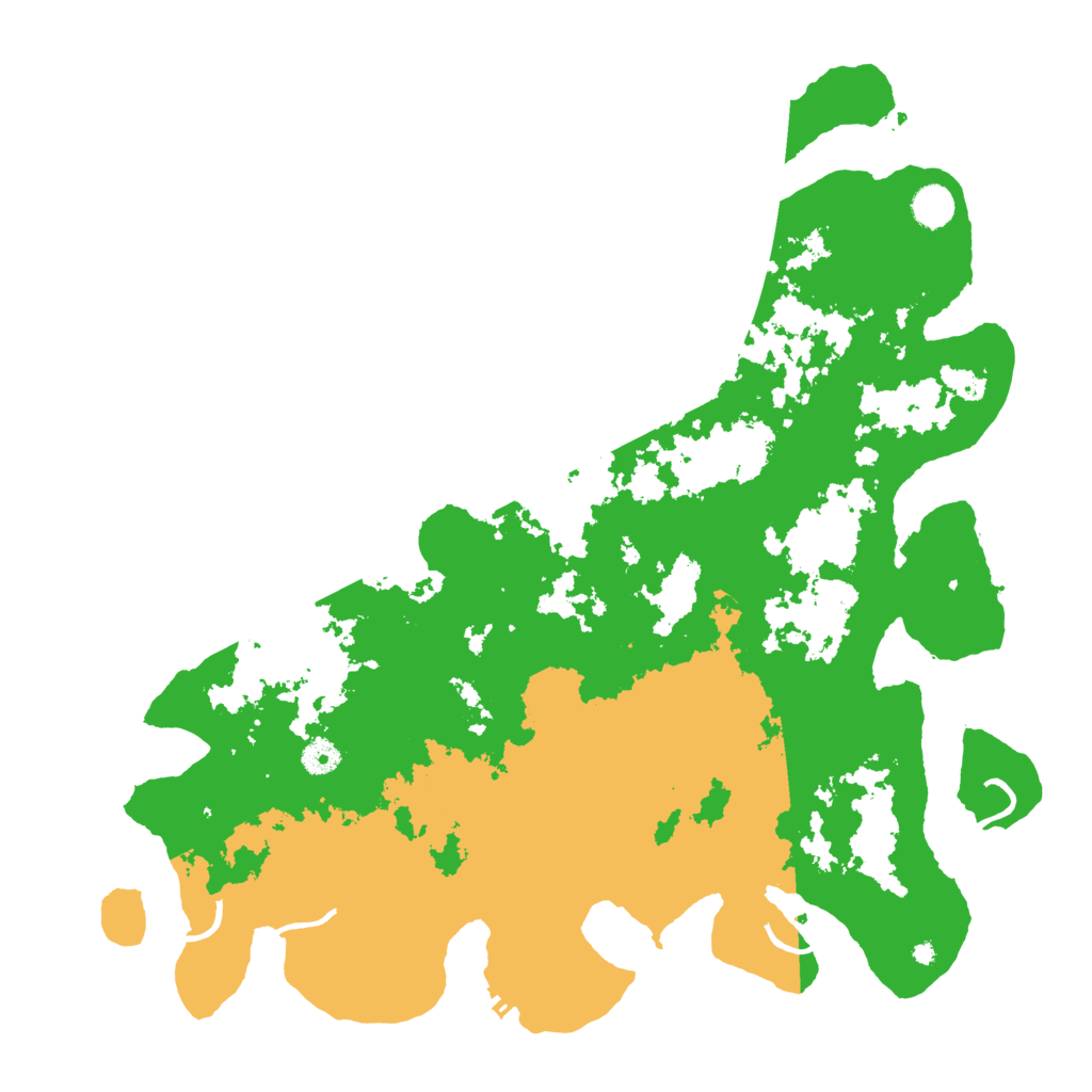 Biome Rust Map: Procedural Map, Size: 4500, Seed: 968594685