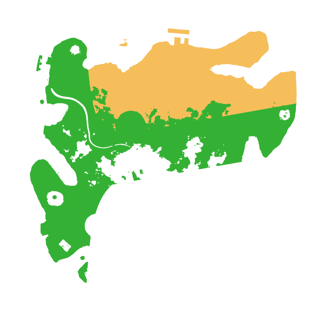 Biome Rust Map: Procedural Map, Size: 3000, Seed: 467236