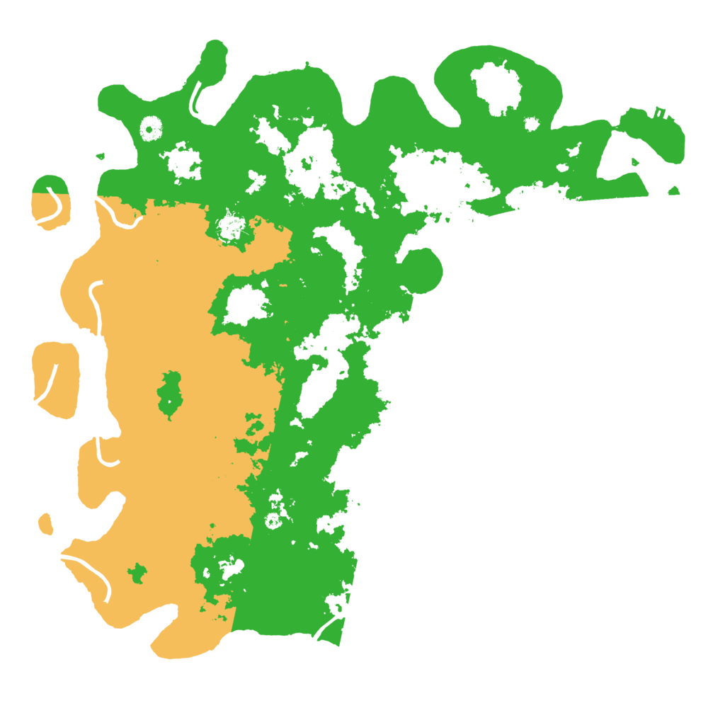 Biome Rust Map: Procedural Map, Size: 4500, Seed: 747706745