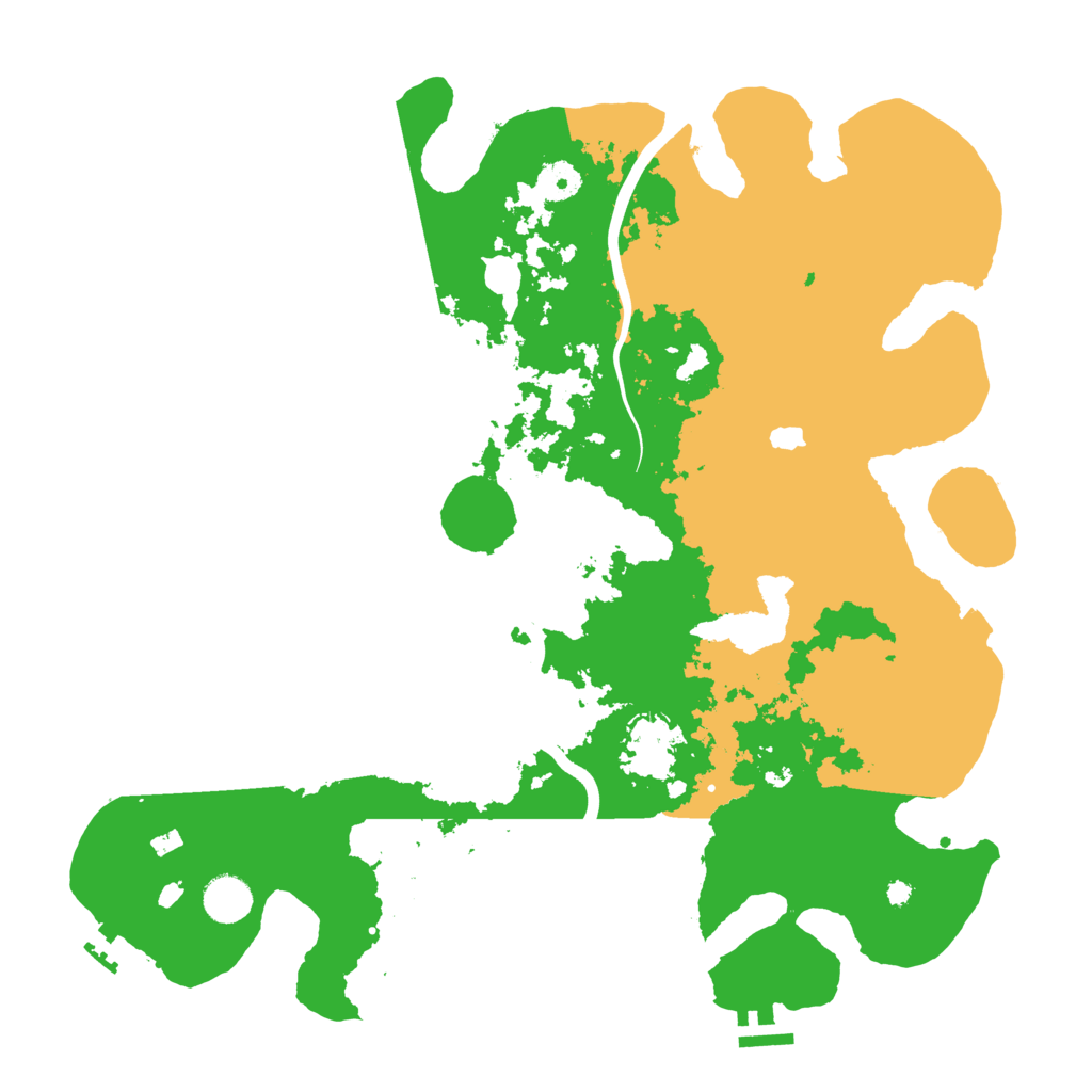 Biome Rust Map: Procedural Map, Size: 4000, Seed: 1217561571