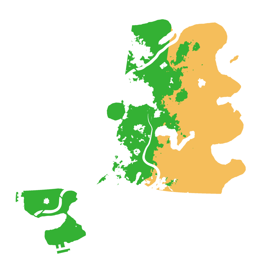 Biome Rust Map: Procedural Map, Size: 4000, Seed: 832714279
