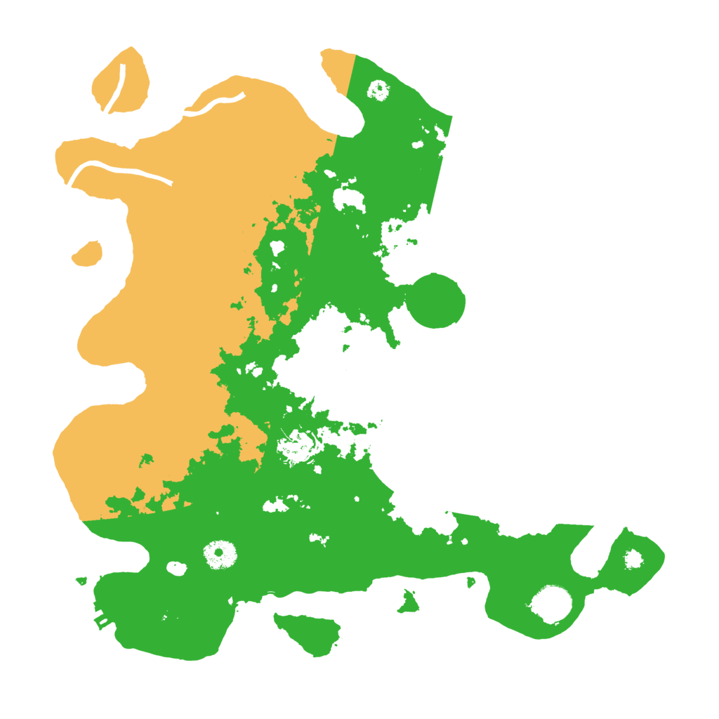 Biome Rust Map: Procedural Map, Size: 3500, Seed: 744358102