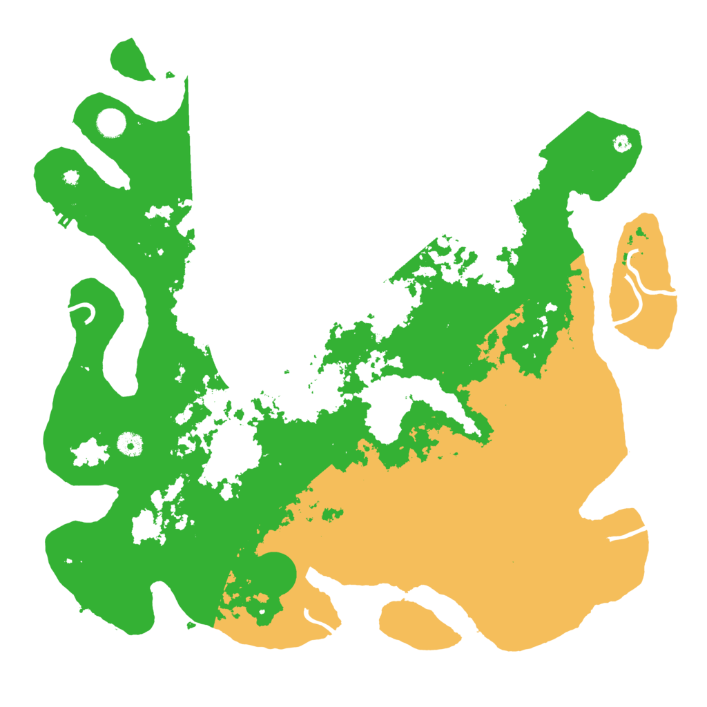Biome Rust Map: Procedural Map, Size: 4250, Seed: 3025346