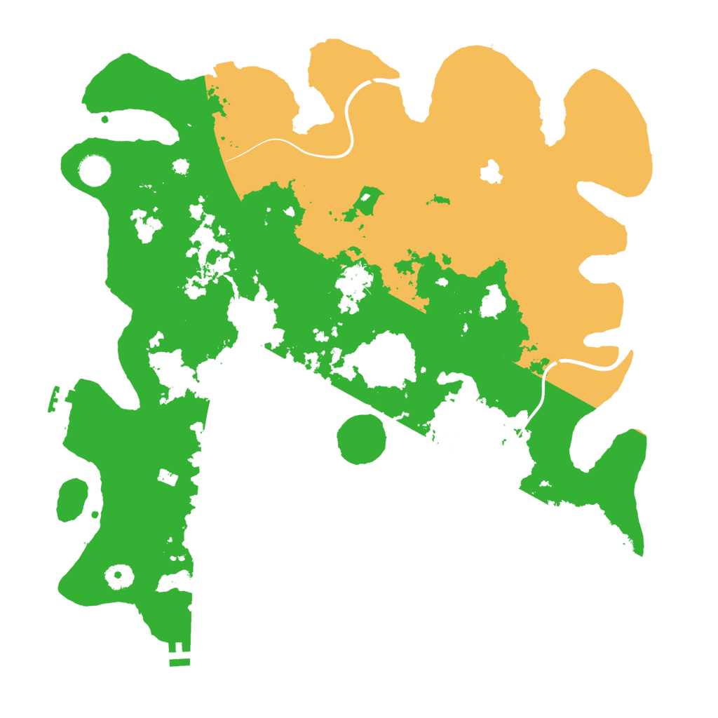 Biome Rust Map: Procedural Map, Size: 4000, Seed: 434751674