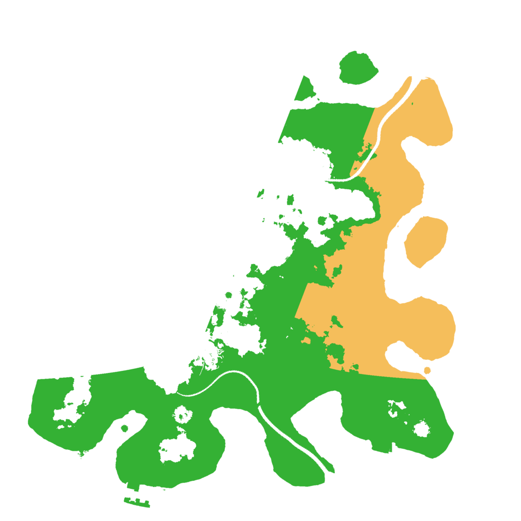 Biome Rust Map: Procedural Map, Size: 3000, Seed: 32047820