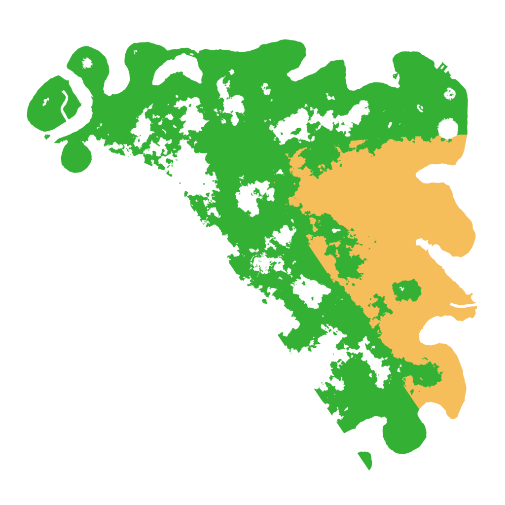 Biome Rust Map: Procedural Map, Size: 4500, Seed: 733462608