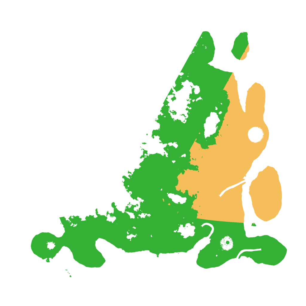 Biome Rust Map: Procedural Map, Size: 3500, Seed: 756756323