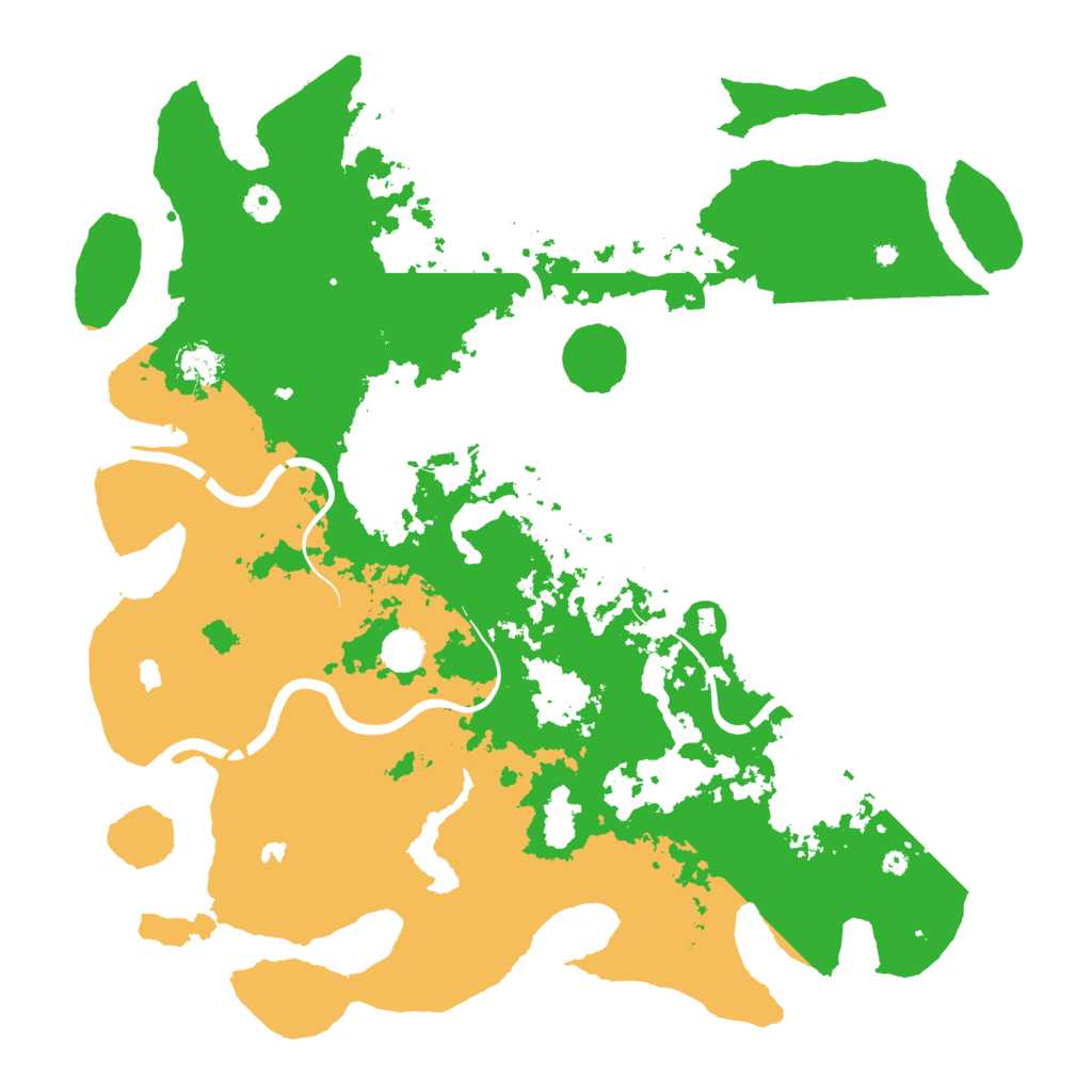 Biome Rust Map: Procedural Map, Size: 4500, Seed: 1038683513