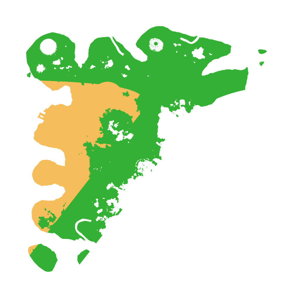 Biome Rust Map: Procedural Map, Size: 3250, Seed: 1190552513