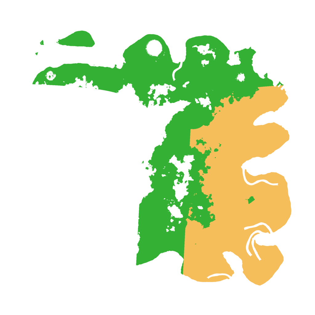 Biome Rust Map: Procedural Map, Size: 3500, Seed: 1515321896