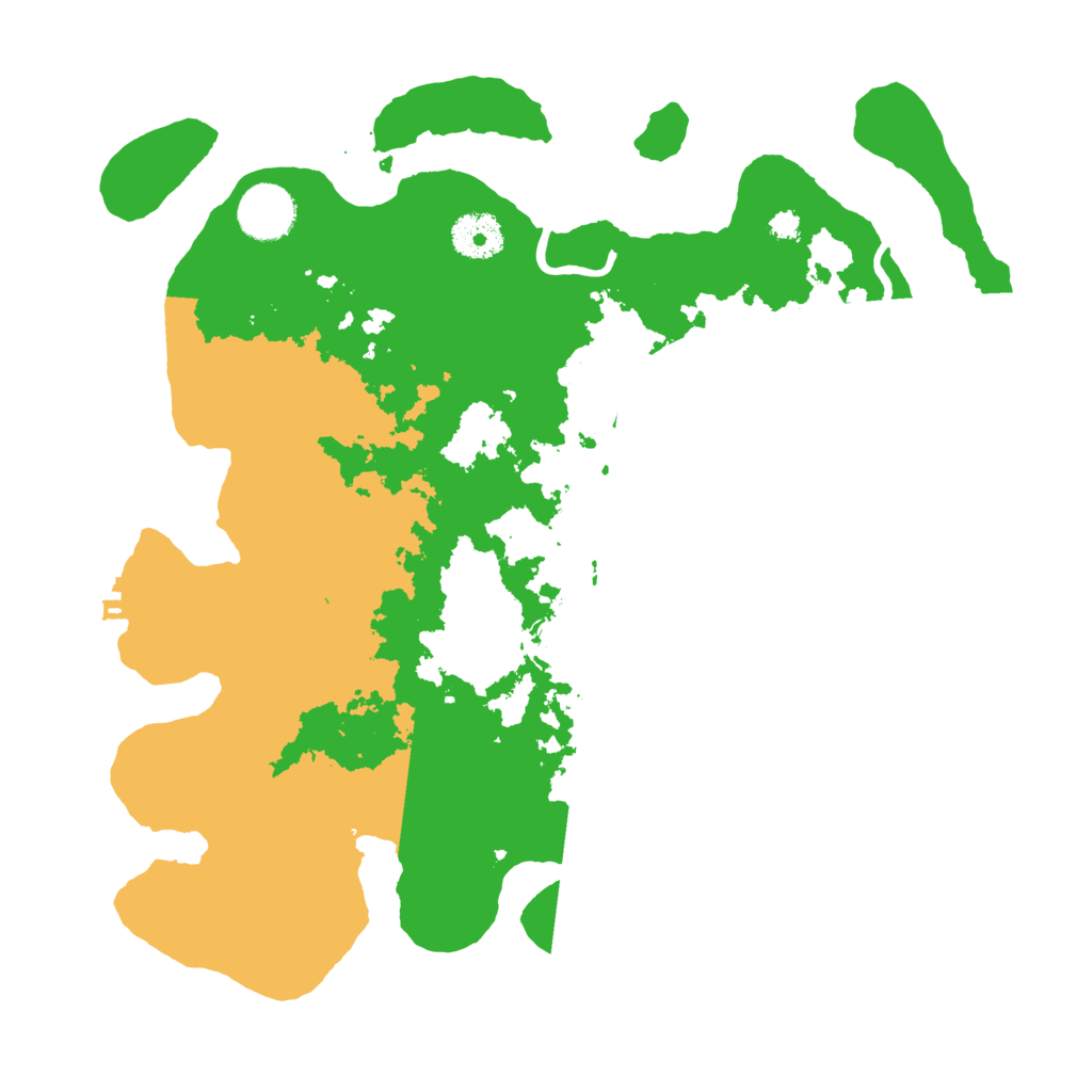 Biome Rust Map: Procedural Map, Size: 3365, Seed: 13390