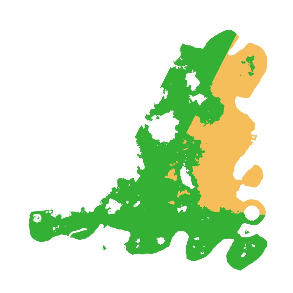 Biome Rust Map: Procedural Map, Size: 3500, Seed: 470081512
