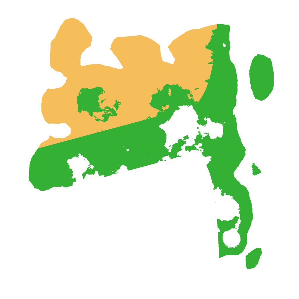 Biome Rust Map: Barren, Size: 3000, Seed: 1488040530