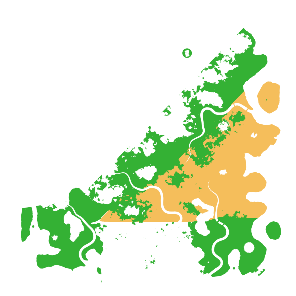Biome Rust Map: Procedural Map, Size: 5000, Seed: 701631448