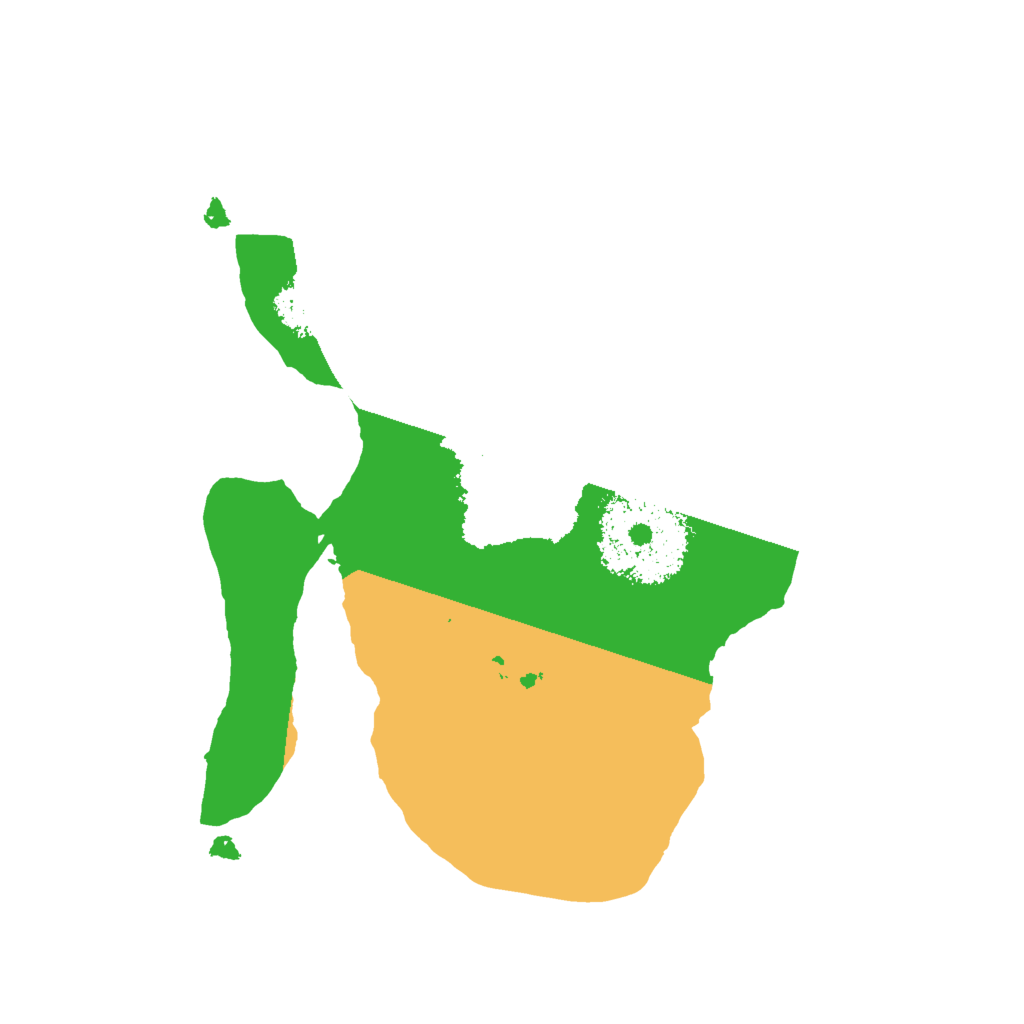 Biome Rust Map: Procedural Map, Size: 1800, Seed: 666111