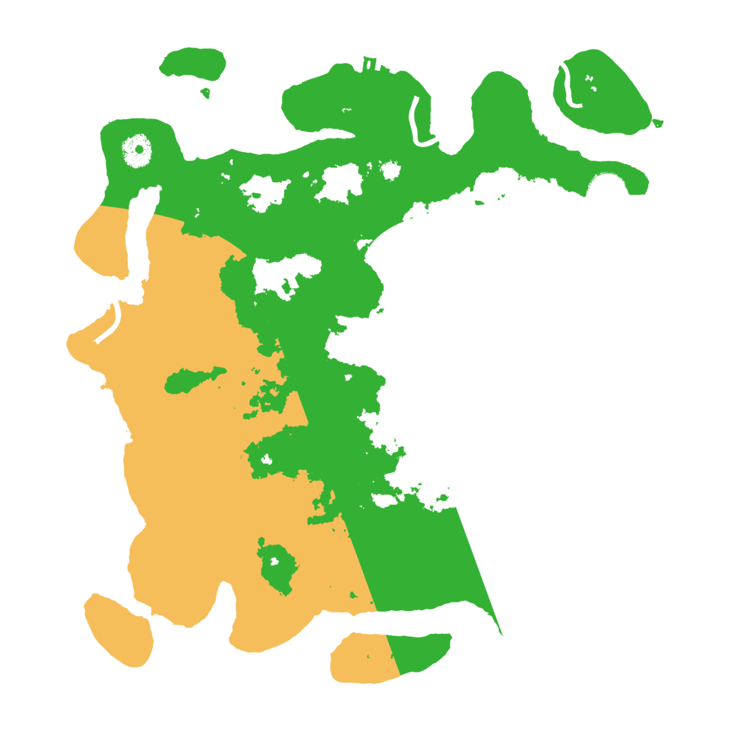 Biome Rust Map: Procedural Map, Size: 3500, Seed: 1314515961