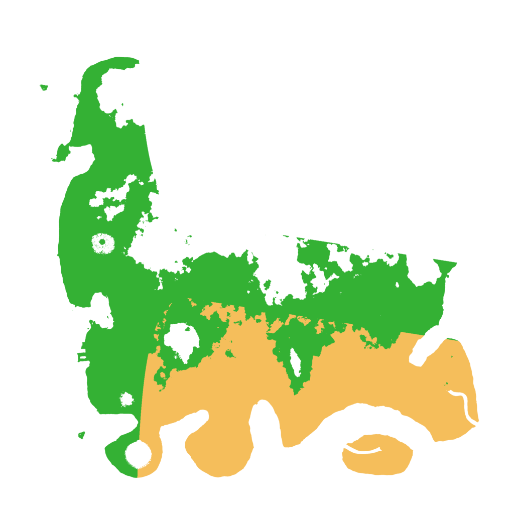 Biome Rust Map: Procedural Map, Size: 3500, Seed: 4561238