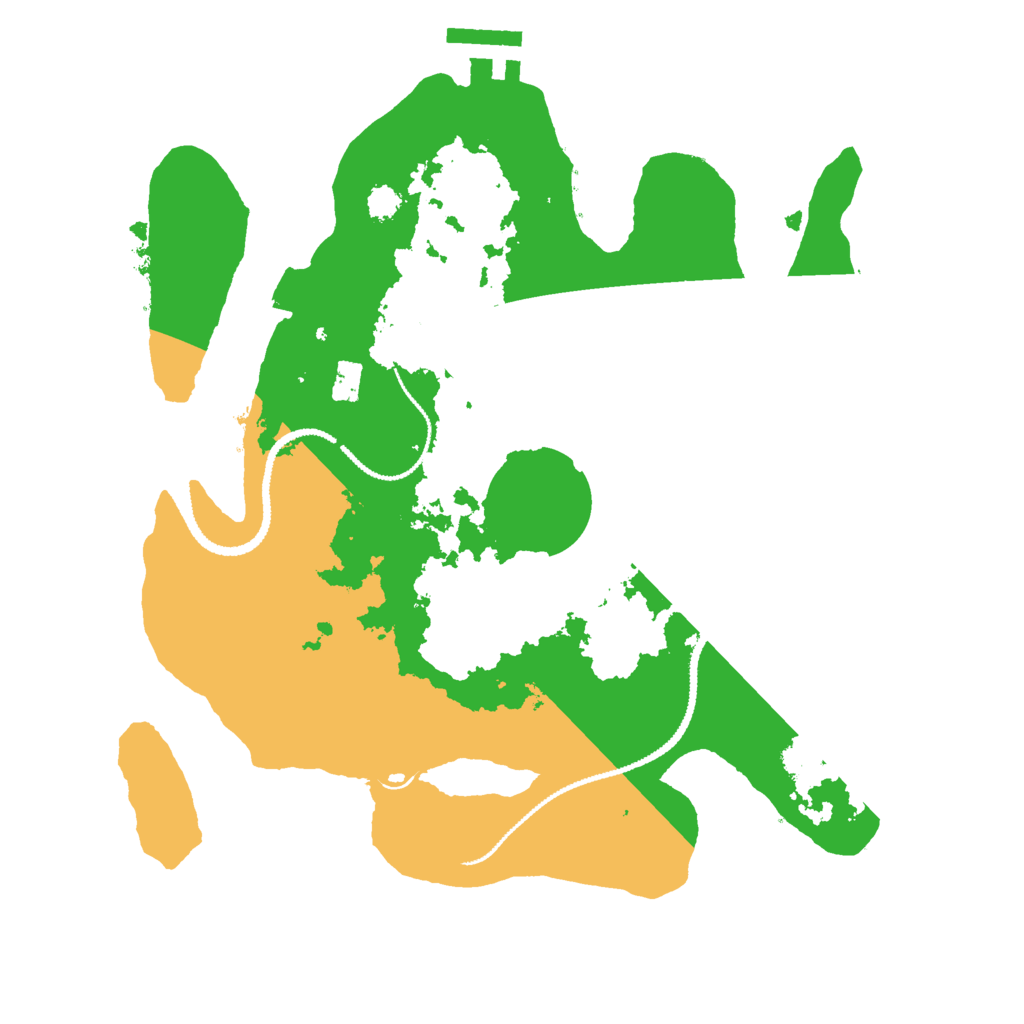 Biome Rust Map: Procedural Map, Size: 2750, Seed: 2115523748