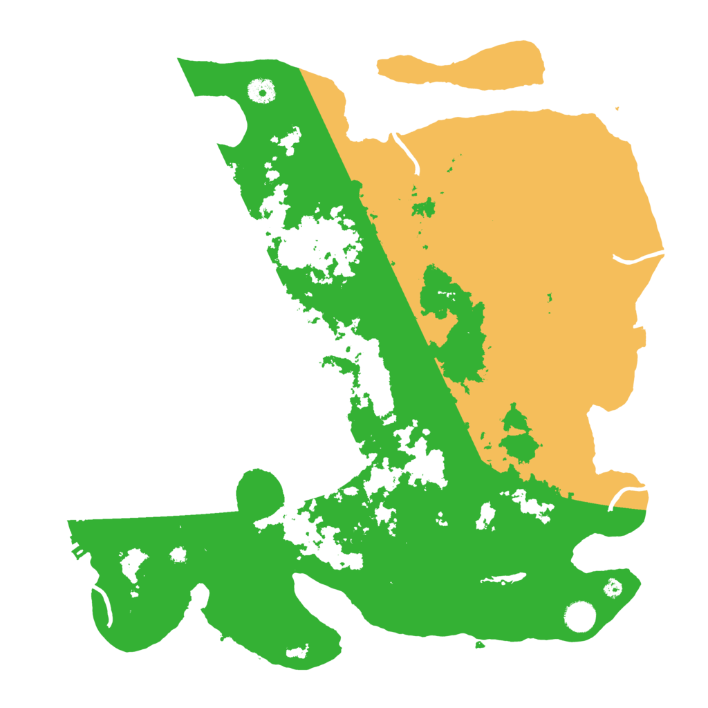 Biome Rust Map: Procedural Map, Size: 4000, Seed: 990988428