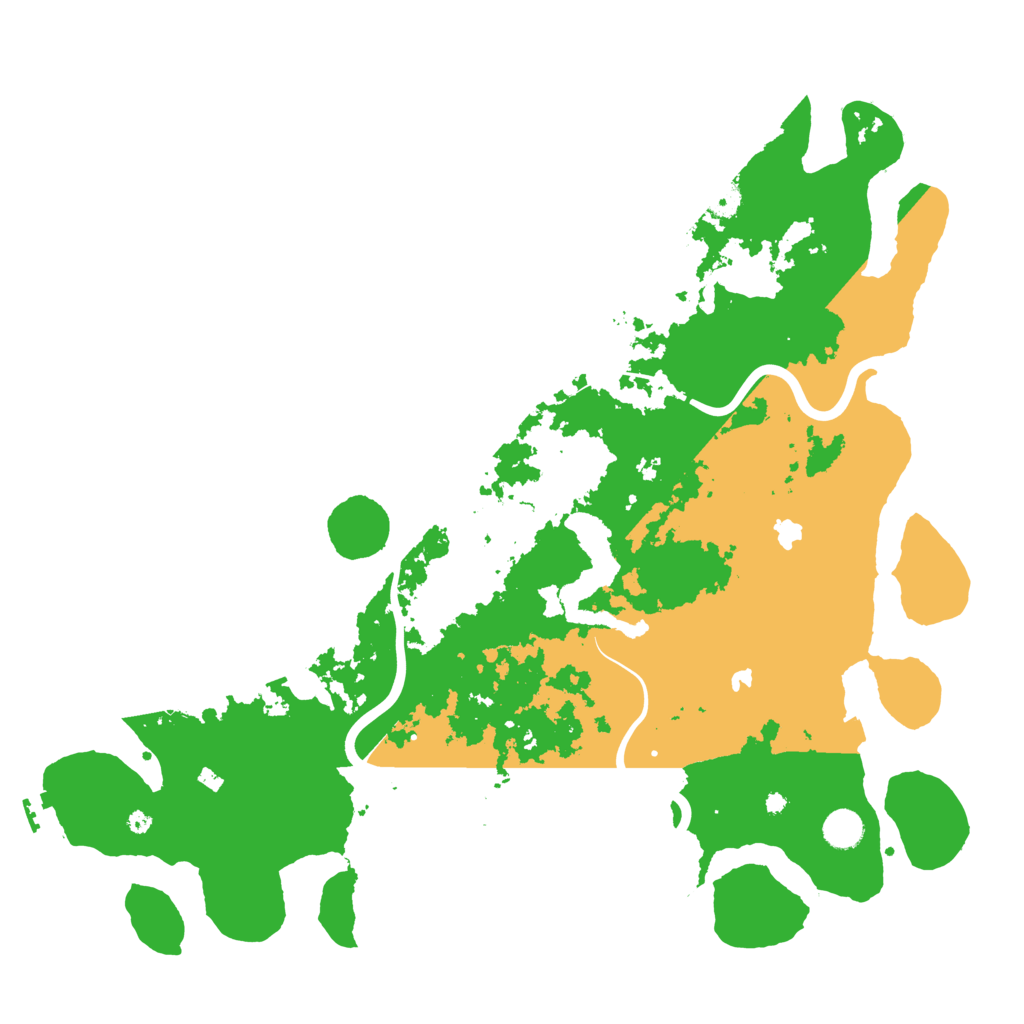 Biome Rust Map: Procedural Map, Size: 4500, Seed: 5677372