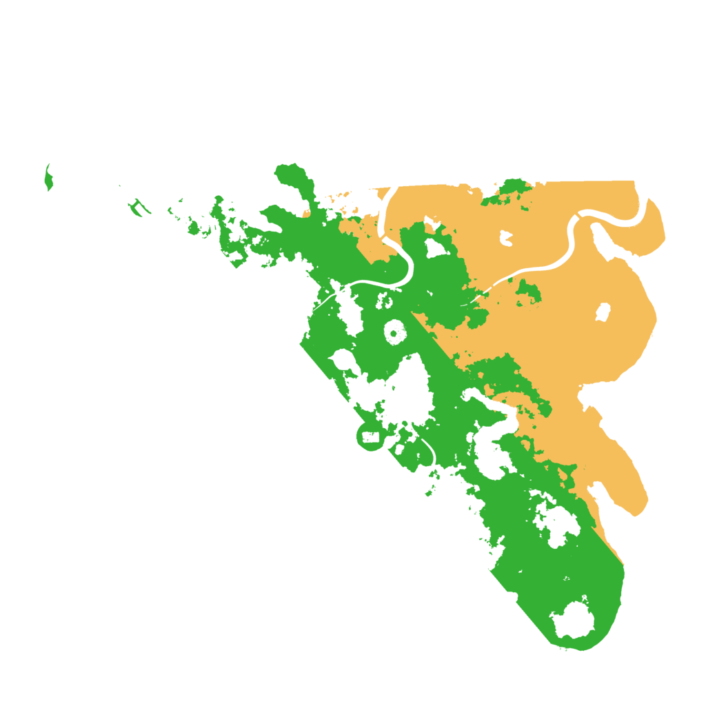 Biome Rust Map: Procedural Map, Size: 4500, Seed: 1594415400